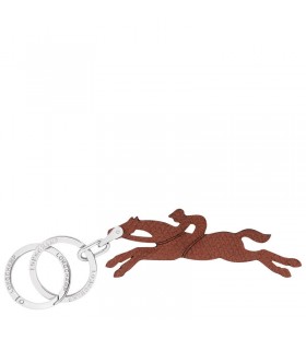 Longchamp Le Pliage la Llave de la Original anillos de color Marrón - Cuero