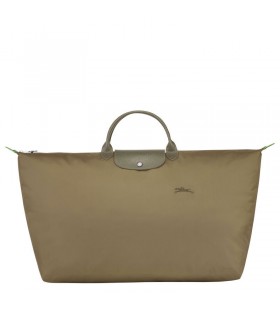 Longchamp Le Pliage Verde XL bolsa de Viaje de la Alcachofa - Reciclado de lona
