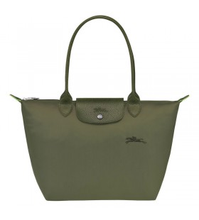 Longchamp Le Pliage Zelená M Tote taška Les - Recyklované plátno