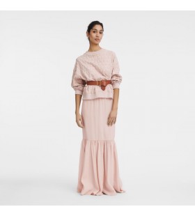 Longchamp Mikina Nude - Jersey