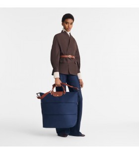 Longchamp Le Pliage OriginÃ¡lnÃ­ CestovnÃ­ taÅ¡ka rozÅ¡iÅ™itelnÃ¡ Navy - RecyklovanÃ© plÃ¡tno