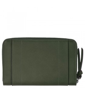 Longchamp 3D-Wallet-Khaki - Læder