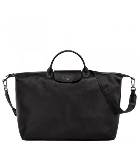 Longchamp Le Pliage Xtra L Travel taske i Sort LÃ¦der