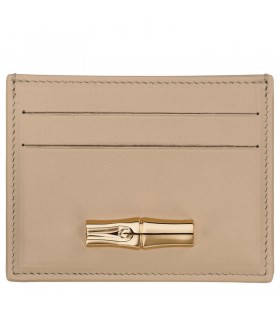 Longchamp Le Roseau kortholderen Root - Læder