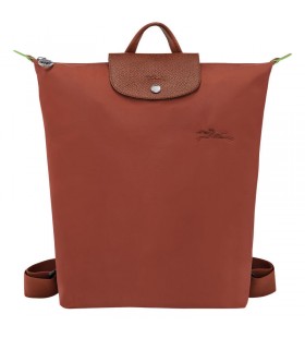Longchamp Le Pliage Groen M Rugzak Kastanje - Canvas