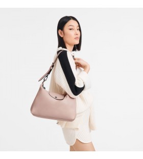 Longchamp Le Pliage Xtra M Hobo bag Naakt - Leer