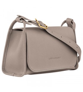 Longchamp Le FoulonnÃ© M Crossbody tas Stilte - Leer