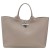 Longchamp Le Roseau L Handtas Klei - Leer