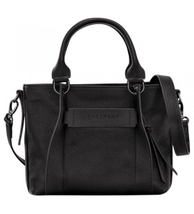 Longchamp 3D S KÃ¤silaukku Musta Nahka