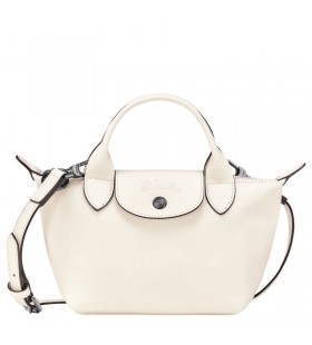 Longchamp Le Pliage Xtra XS KÃ¤silaukku Ecru - Nahka