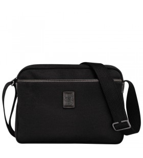 Longchamp Boxford M sac photo en Noir RecyclÃ© toile