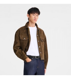 Longchamp Le FoulonnÃ© Hommes ceinture Moka/Noir - Cuir