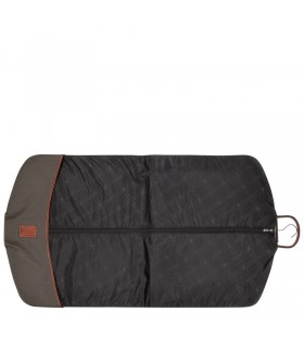 Longchamp Boxford Garment couvercle Brun Recyclé toile