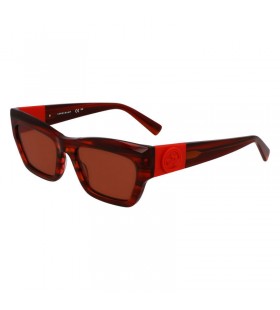 Longchamp Lunettes de soleil Rouge - Bio-acÃ©tate de