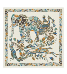 Longchamp ForÃªt foulard de Soie 50 Papier de Soie