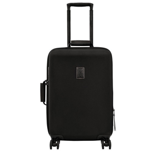 Longchamp Boxford S Carry-on-Black - Recycled canvas