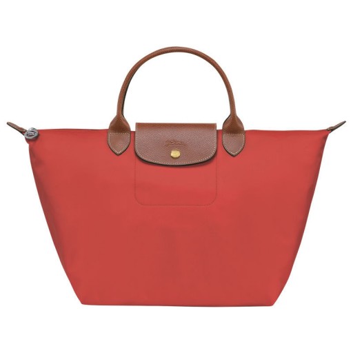 Longchamp Le Pliage Original M Handtasche Tomaten - Recycled canvas