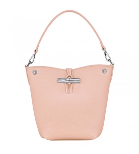 Longchamp Le Roseau XS-Eimer-Beutel-Ballerina - Leder