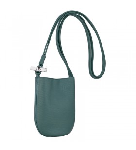 Longchamp Le Roseau S Crossbody bag Cedar - Leder