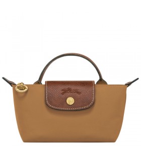 Longchamp Le Pliage Original Tasche mit Griff Fawn - Recycled canvas