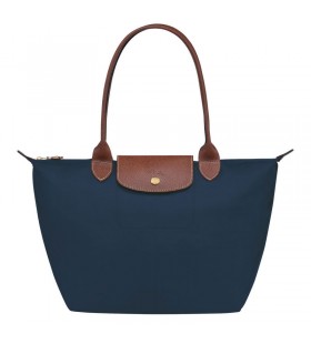 Longchamp Le Pliage Original M Tote bag Navy - Recycled canvas
