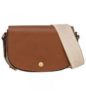Longchamp Ã‰pure S Crossbody bag Cognac - Leder