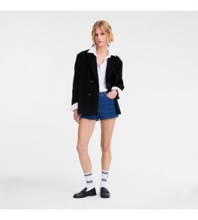 Longchamp Î•Ï…Î¸ÎµÎ¯Î± Î³Î¿ÏÎ½Î± ÎœÎ±ÏÏÎ¿ ÎœÎ±Î»Î»Î¯ ÎºÎ±Î¹ Î¼Î¬Î»Î»Î¹Î½Î±