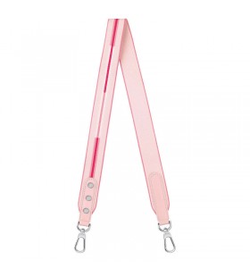 Longchamp Rayures λουρί για τον Ώμο Marshmallow - Καμβά