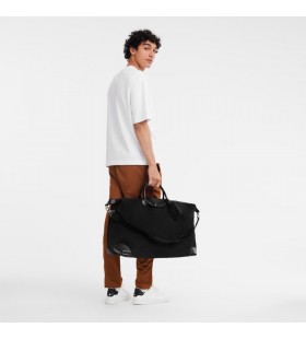 Longchamp Boxford XL Ï„ÏƒÎ¬Î½Ï„Î± Î¤Î±Î¾Î¹Î´Î¹Î¿Ï ÎœÎ±ÏÏÎ¿ Î‘Î½Î±ÎºÏ…ÎºÎ»Ï‰Î¼Î­Î½Î¿ ÎºÎ±Î¼Î²Î¬